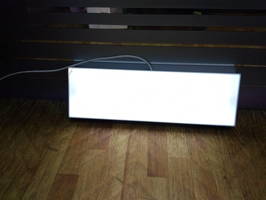 Световой короб 650мм х 200мм