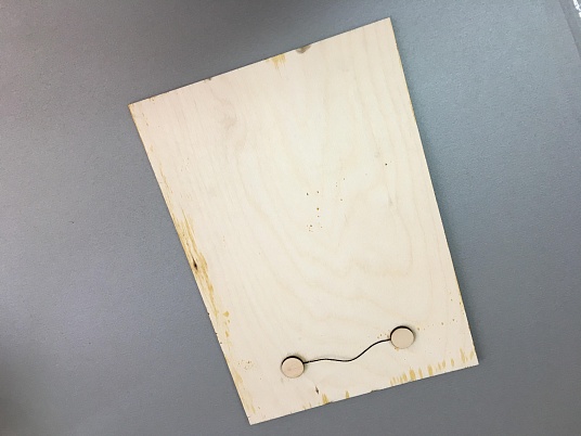 Табличка из дерева, фанеры