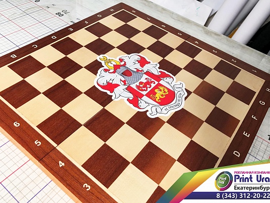 Уф печать на дереве