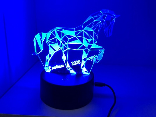 Подставка настольная светильник