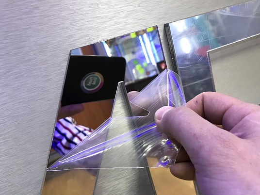 Объемная парадная табличка