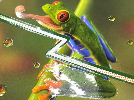 Визитки с УФ-лаком