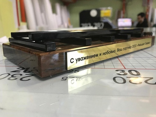 Шильды с гравировкой. Цвет серебро, золото.