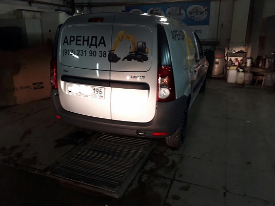 Реклама на авто - Аренда экскаватора, под ключ