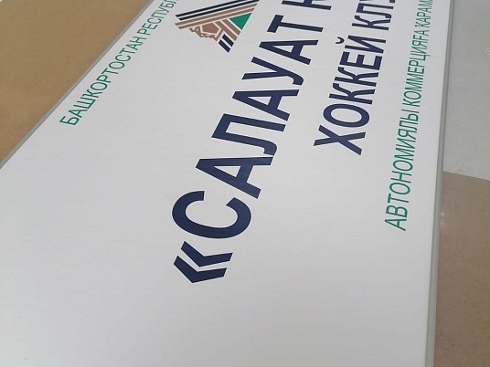 Табличка с рамкой "Нельсона" подвесная