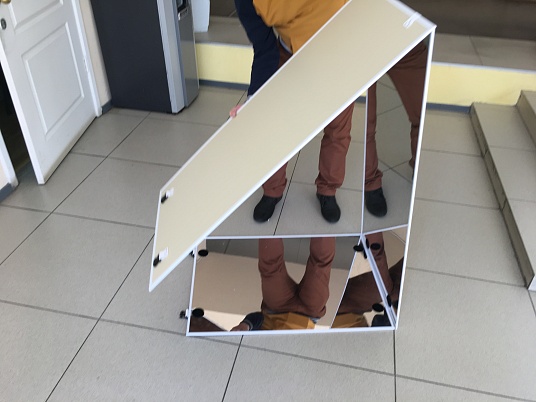 Изготовление изделий из зеркального оргстекла, из зеркального композита