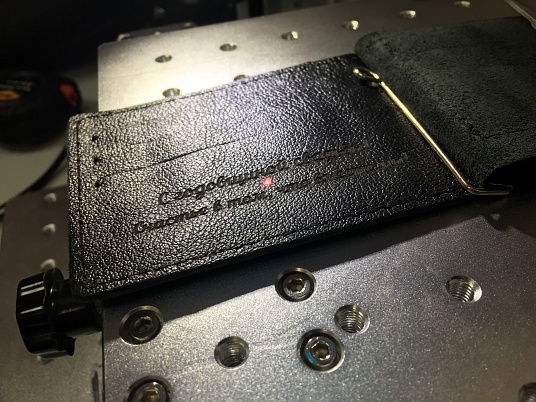 Гравировка на коже