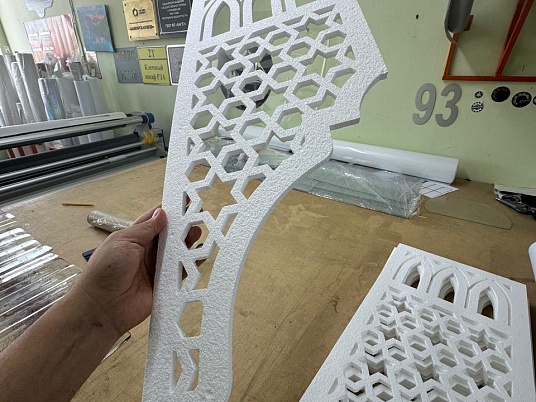 Лазерная резка пенопласта