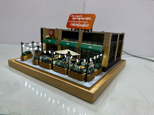 Изготовление архитектурных моделей, проектов зданий, городов.