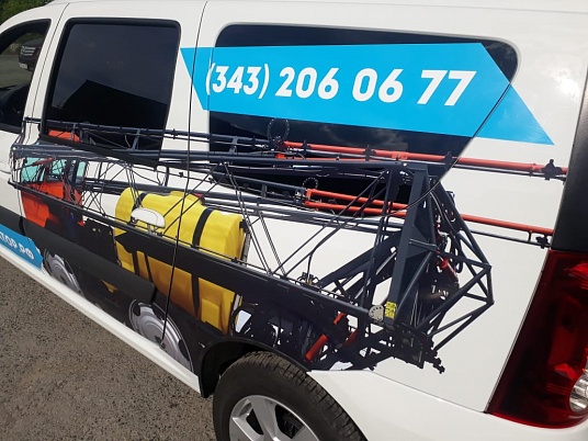 Брендирование автомобиля "Агрегатор"