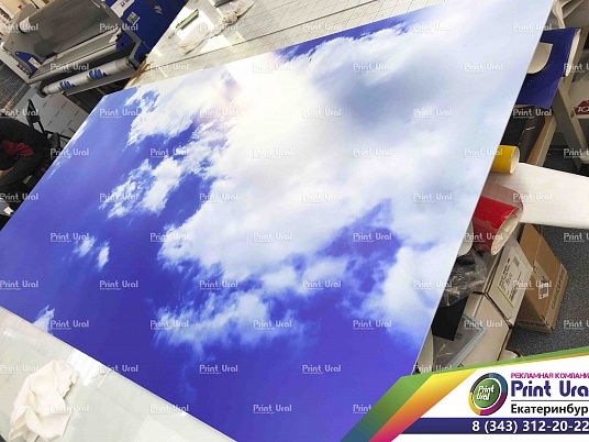 Панель с печатью на пленке