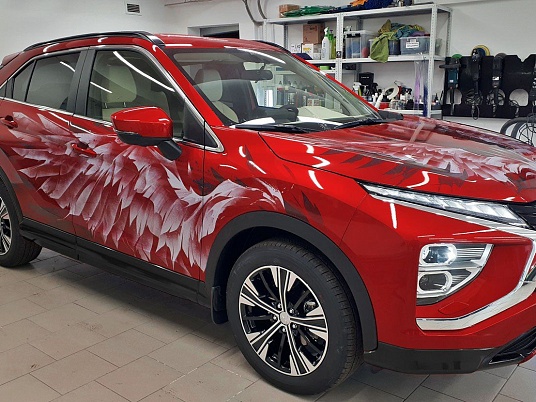 Изготовление наклеек на автомобиль