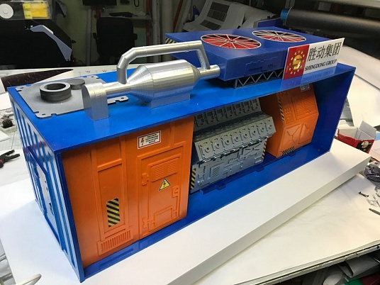 Изготовление архитектурных и промышленных макетов.