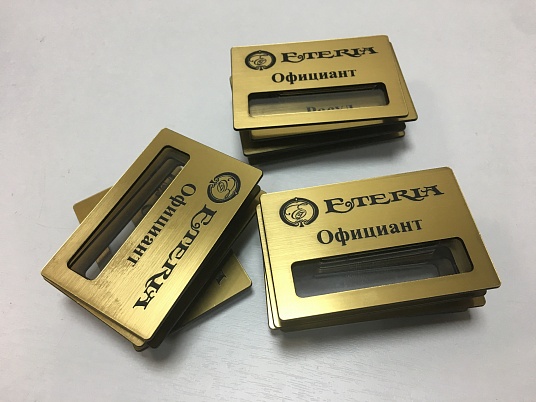 Изготовление бейджиков